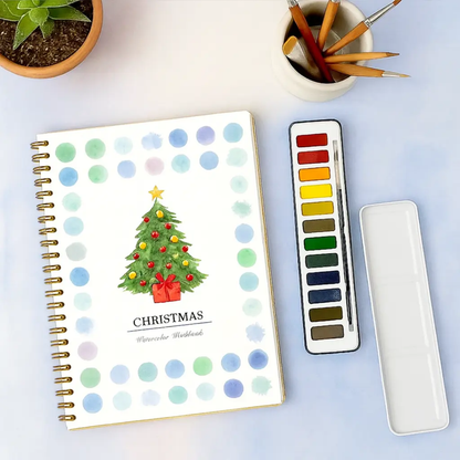 Complete Watercolor Book Set - FREE Watercolors and Brushes Included