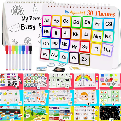 Montessori Busy Book For Kids