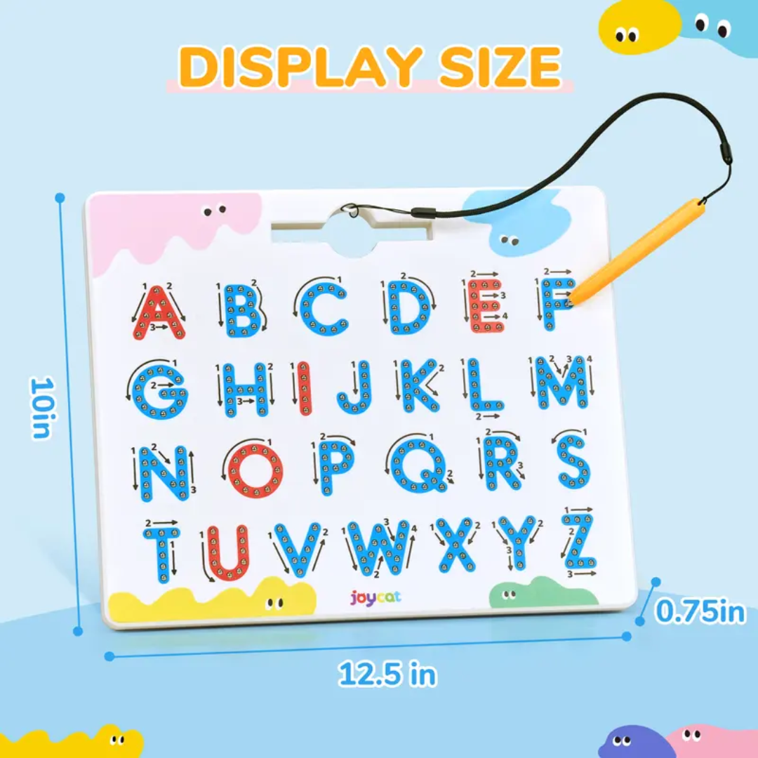 Double Sided Magnetic Letters Board