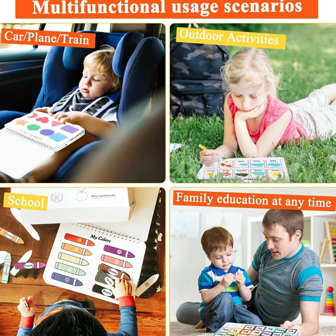 Montessori Busy Book For Kids