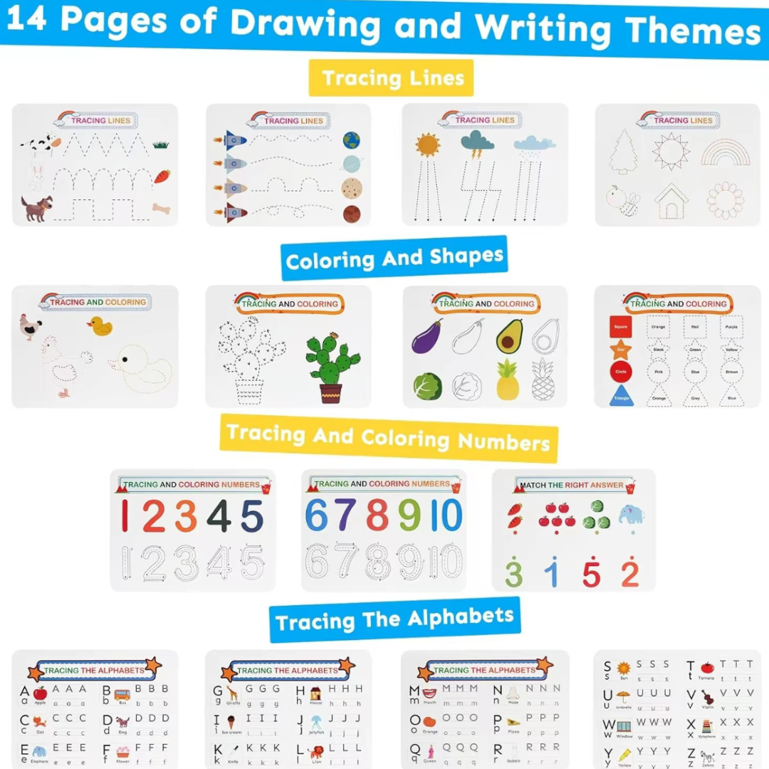 Montessori Busy Book For Kids