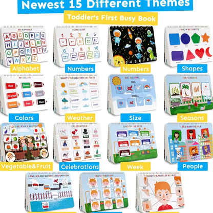 Montessori Busy Book For Kids