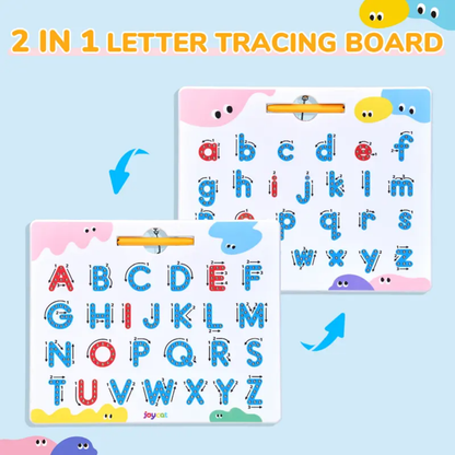 Double Sided Magnetic Letters Board