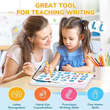 Double Sided Magnetic Letters Board