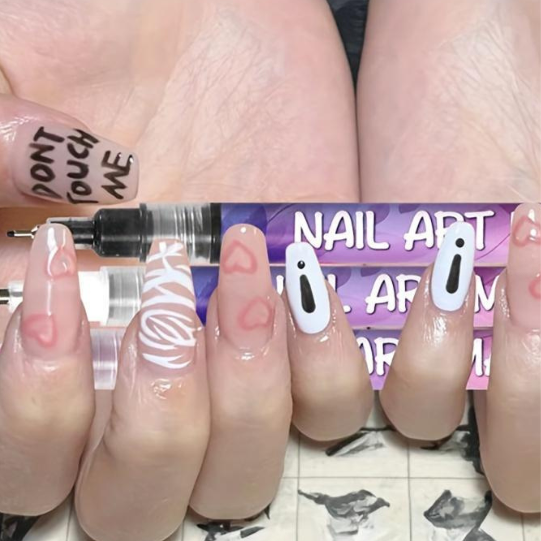 Nail Doodle Pen – 12 Colors