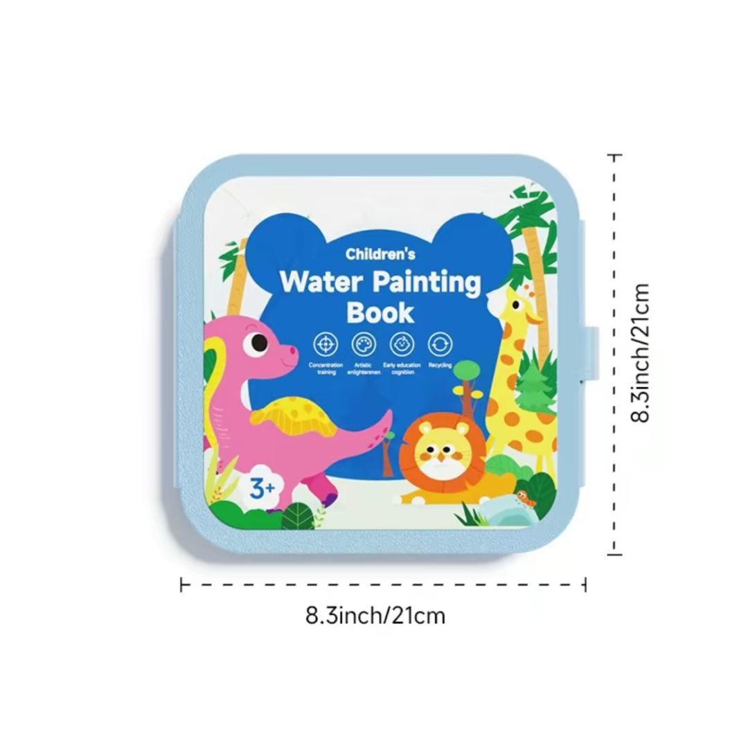 Reusable Water Coloring Book Set
