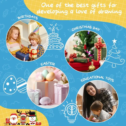 UniDoodle Kids Creative Drawing Desk