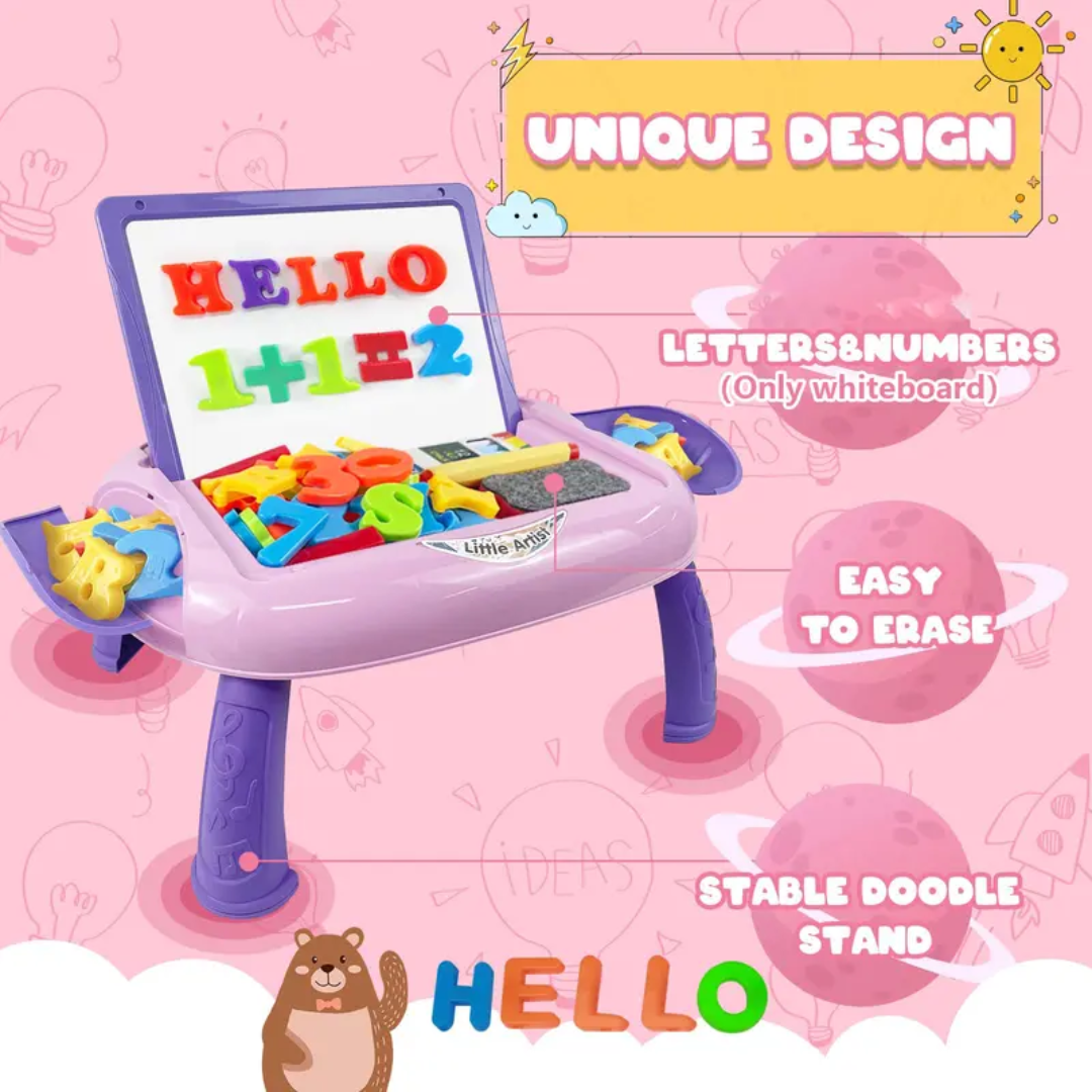 UniDoodle Kids Creative Drawing Desk