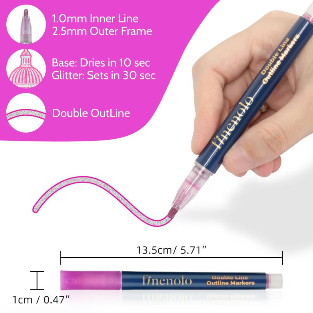 ShimmerSketch Marker Set (36ct)