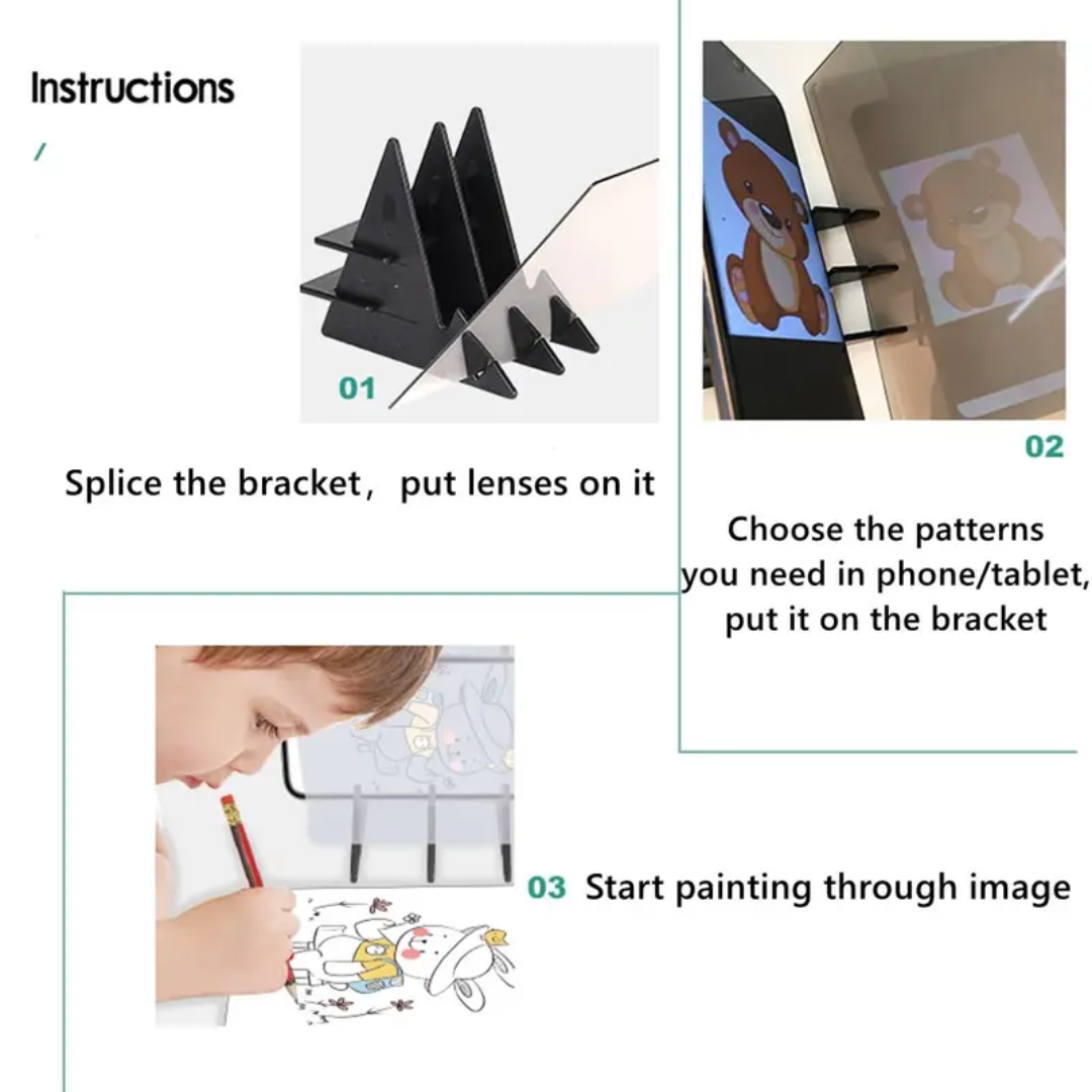 Optical Drawing Board Projector