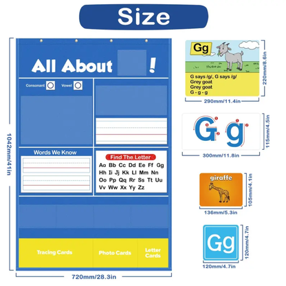 LetterLab Learning Chart Set