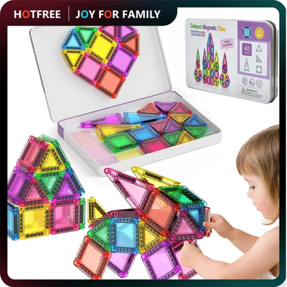 Mini Travel Magnetic Tiles