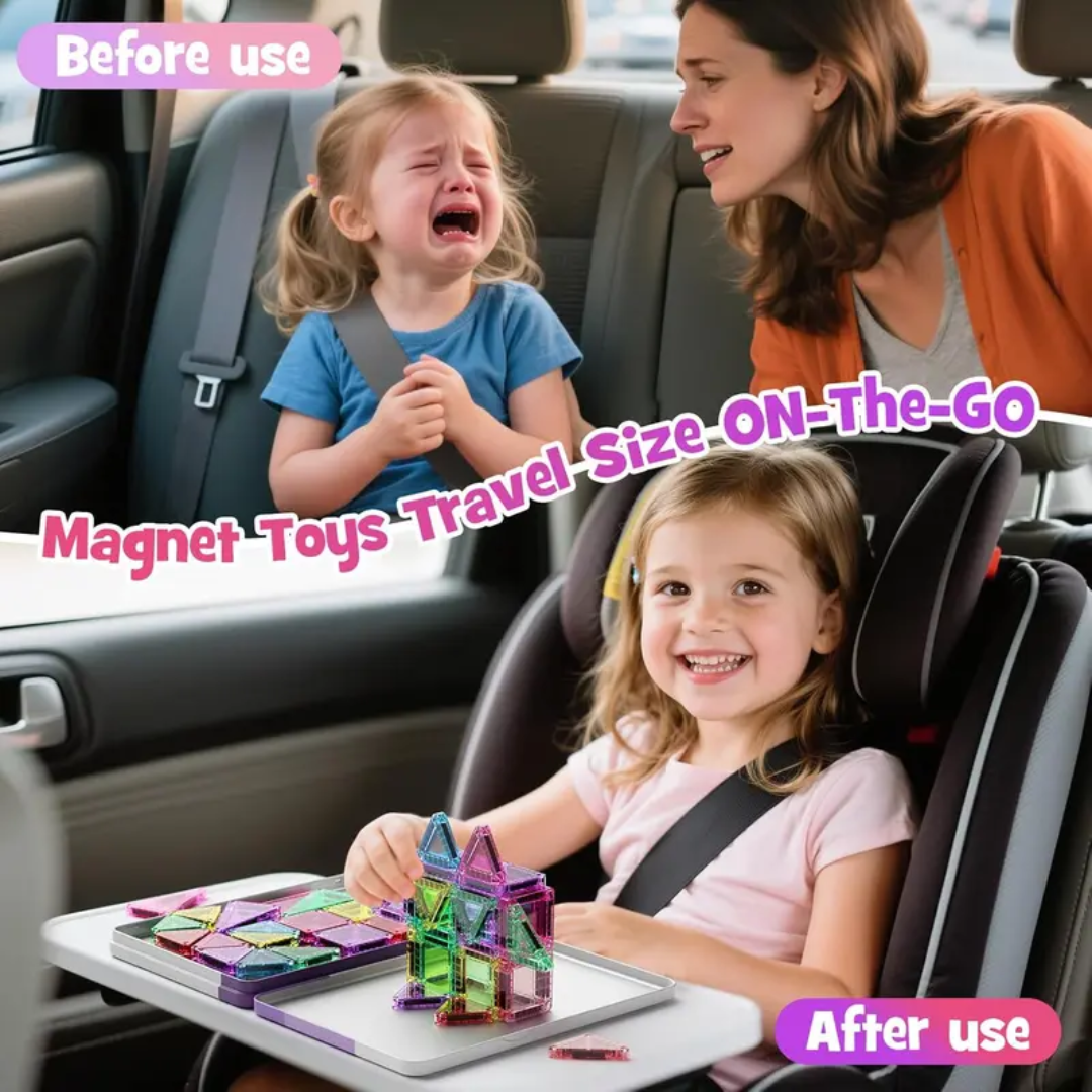 Mini Travel Magnetic Tiles