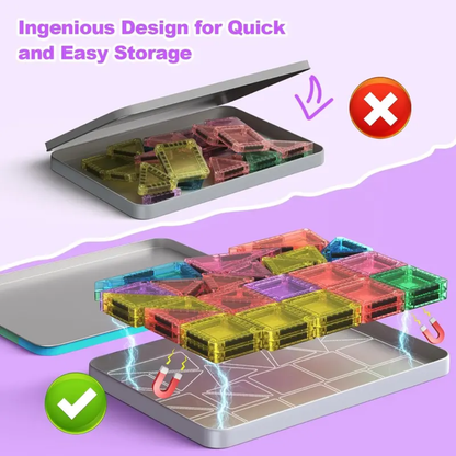 Mini Travel Magnetic Tiles