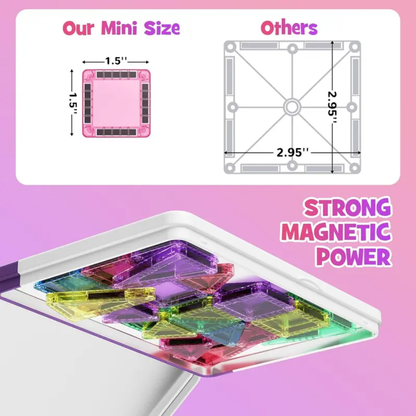Mini Travel Magnetic Tiles