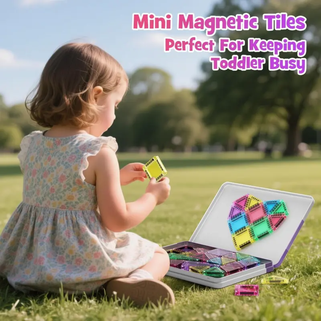 Mini Travel Magnetic Tiles
