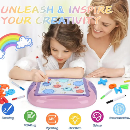 UniDoodle Kids Creative Drawing Desk
