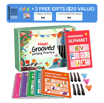 Magic Grooved Writing Practice